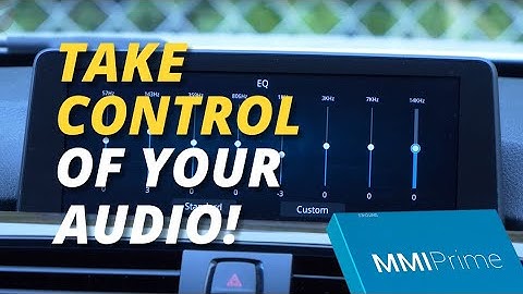 HOW TO: Adjusting Your BimmerTech CarPlay MMI Prime/PRO Audio Settings