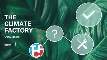 Opticlimate Error 11 - Uitleg