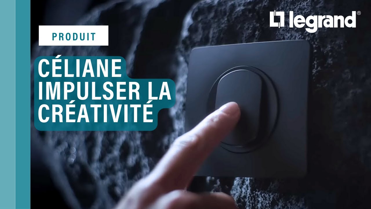 Impulser la créativité avec les interrupteurs et prises Céliane de Legrand !