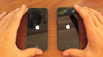 iPhone 5S vs iPhone 5: Boot Test (HD)