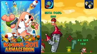 Worms 2011: Armageddon Java Game (Electronic Arts 2011) Full Walkthrough