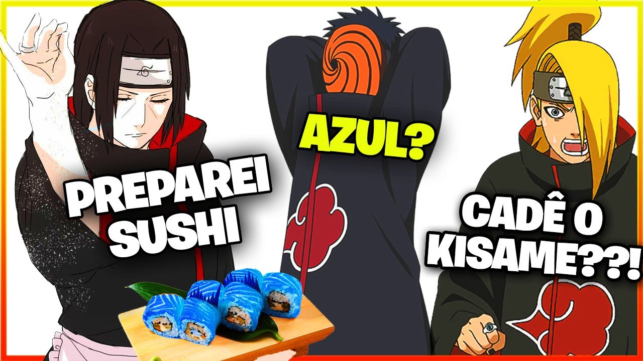 Hoshigaki Kisame  Aneis akatsuki, Akatsuki, Meme engraçado