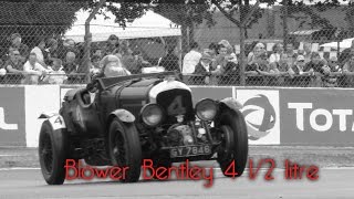 Blower Bentley 4 1/2 litre in Le Mans