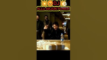 😡☠️ DJ attitude video 💥Allu Arjun Attitude😈☠️😡 #alluarjunallu #attitudestatus #alluarjunattitude