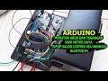 Monitor Arus dan Tegangan (daya) KWH meter Arduino Topup via Android Bluetooth