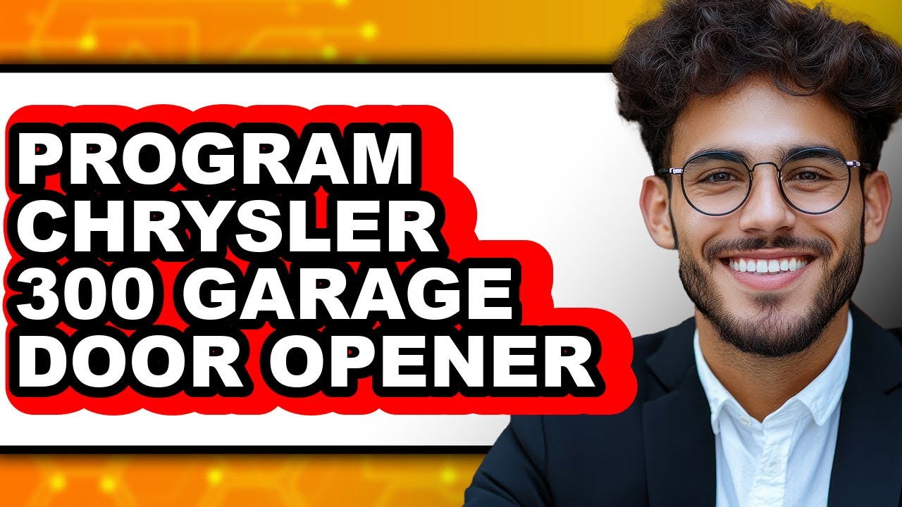 How To Program Chrysler 300 Garage Door Opener - Full Guide