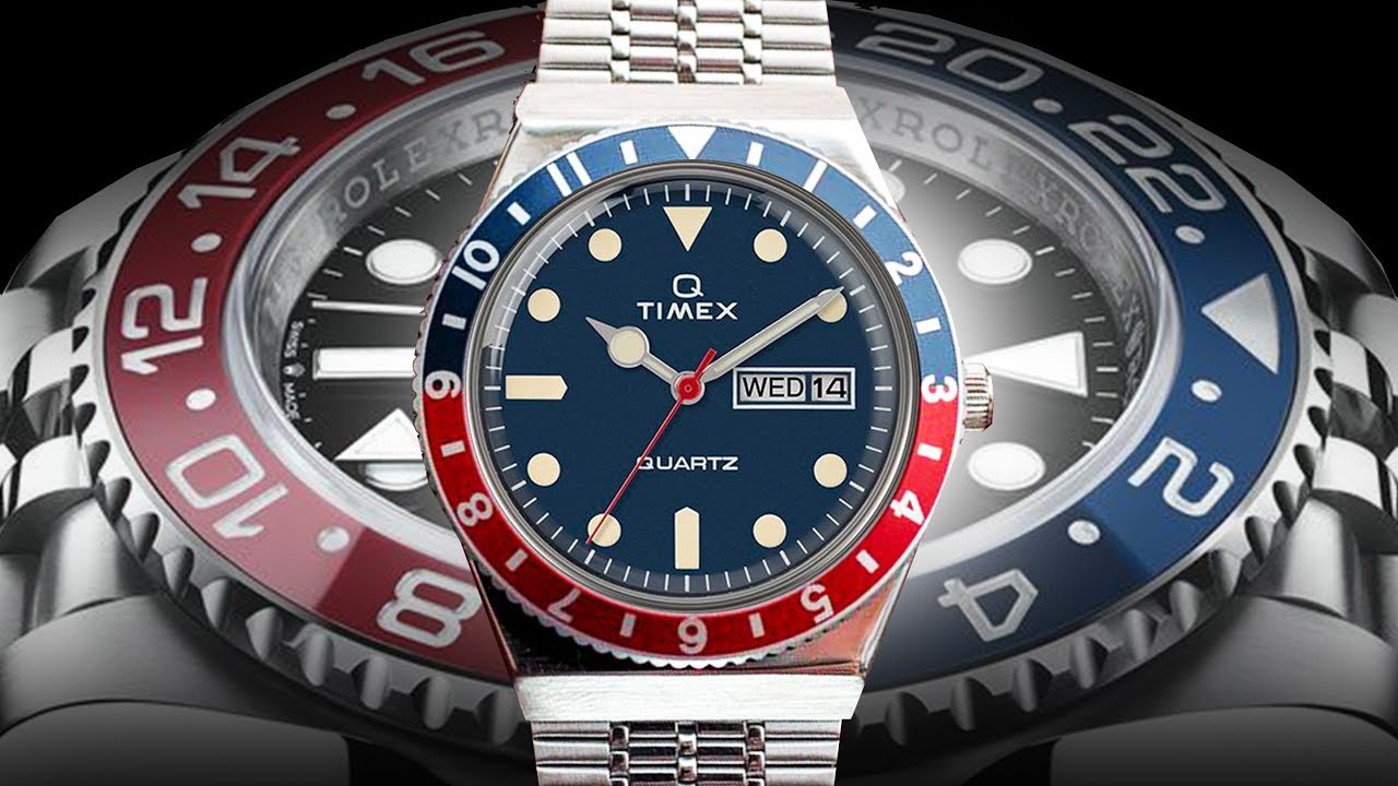 Q Timex - Cooler Than a Rolex Pepsi GMT 