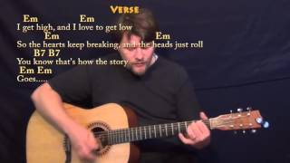 Ex's & Oh's (Elle King) Strum Guitar Cover Lesson with Chords/Lyrics chords