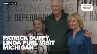 TV Stars Patrick Duffy and Linda Purl visit Kroger to show off their new venture
