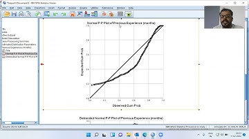 PP Plot: How to check for Normality in SPSS| Simple Techniques to convert data into Normality