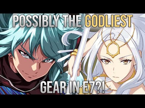 INSANE UNITS and GEAR, Multi-Legend Whale! [Epic Seven Account Review ft. Vinni]