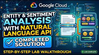 Entity and Sentiment Analysis with the Natural Language API/GSP038/Google Arcade Programme