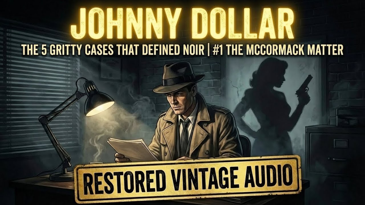 Johnny Dollar: The 5 Gritty Cases That Defined Noir | #1 The McCormack Matter [Restored Audio]