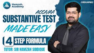 ACCA AA – Substantive Testing Made EASY! | in Urdu/Hindi by Hamzah Siddique