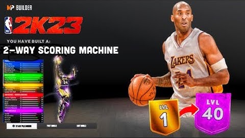 NBA 2K23 CURRENT GEN 2-WAY SCORING MACHINE? DEMIGOD BUILD + BADGES!!