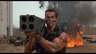 Commando - Mansion Shootout Scene (1/3) (1080p)