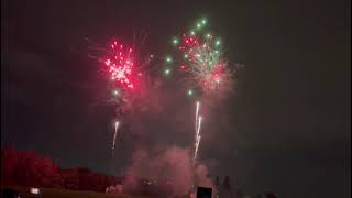 Lampton Park Lighting & Fireworks London, Uk Diwali Celebration Funfair 2022