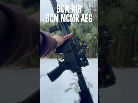 雪とBCMがエモい　#エアガン　#airsoft #shorts #short