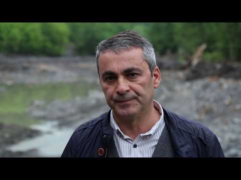 ფშაველი აბანო ომალოს გზაზე გაწმენდითი და სტიქიის პრევენციის სამუშაოები გრძელდება