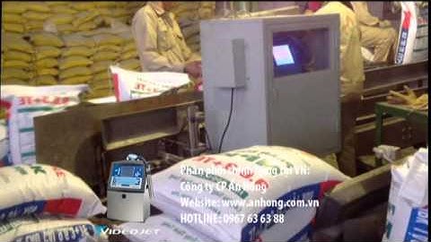 In phun lên bao thức ăn chăn nuôi: in date, số lô, số ca