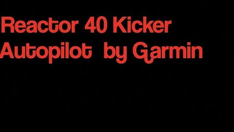 Reactor 40 Kicker Autopilot in Action with TNK Tackle