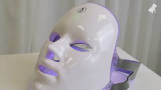 Светодиодная LED-маска для лица с сенсорным управлением