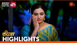 Meena - Highlights | 13 April 2024 | Tamil Serial | Sun TV