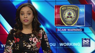 West Springfield police are warning residents of 'Paving Scam'