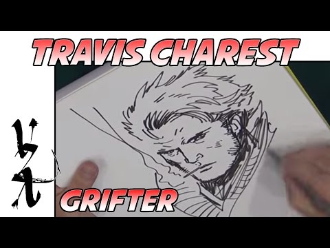 Travis Charest drawing Grifter