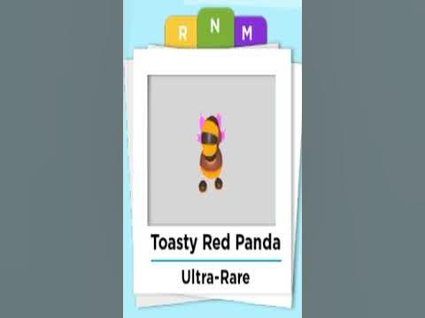 Toasty Red Panda Neon & Mega Neon in Adopt me #shorts - YouTube