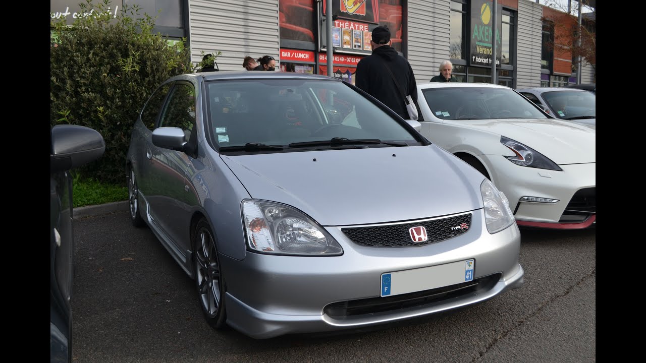 Honda Civic Type R EP3 (FLAMES + ACCELERATION) YouTube