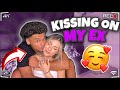 Kissing On My EX-GIRLFRIEND To See What She'll Do 😘 & This Happened..