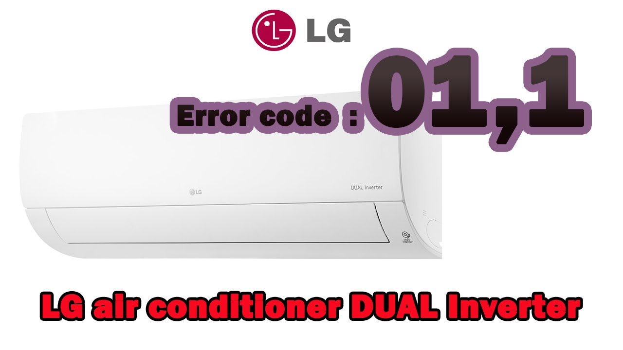 lg air conditioner error code 01, How to best fix? YouTube