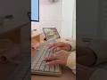 work from home vlog ☁️👩‍💻 #workvlog #officevlog #asmrtyping