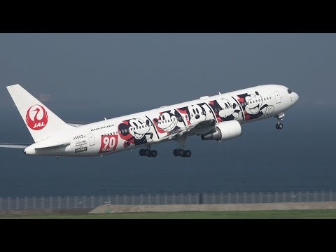 航空機・ヘリコプター JAL B767-300ER Years of Mickey Mouse ファッションアイテム人気ランキング JAL、ディズニー100周年767