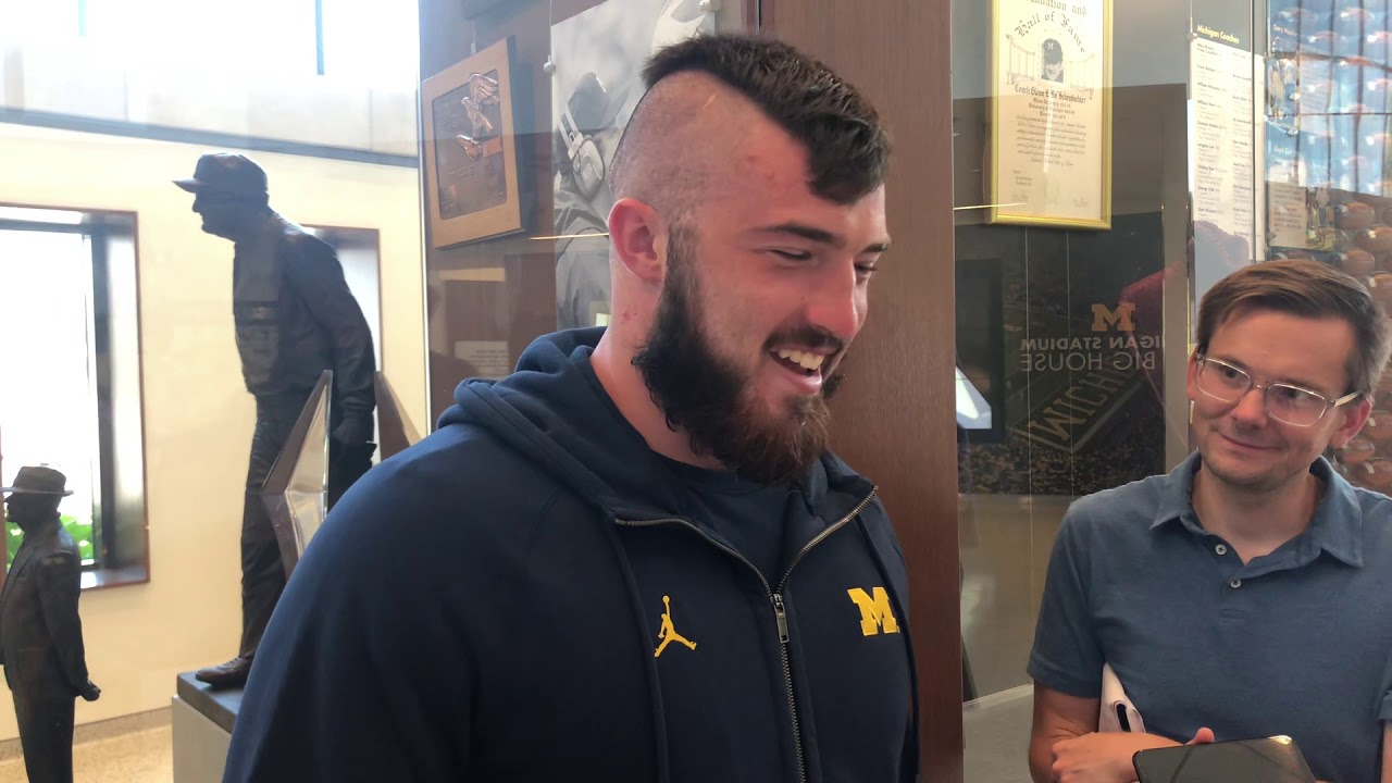 Ben Mason talks adjusting to defensive tackle for Michigan