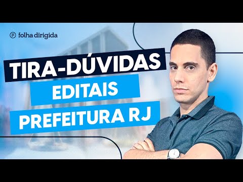 Concursos Prefeitura RJ 2022 - Quais editais vão sair? Saiba #aovivo