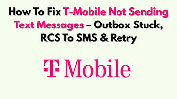 Hoe u het probleem met T-Mobile kunt oplossen dat geen sms-berichten verzendt - Postvak UIT blijf...
