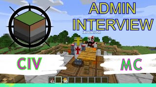 I INTERVIEW the admin of a new CIVILIZATION minecraft server.