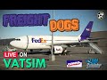 A310 Flight Live on VATSIM - Freight Dogs - Indianapolis FedEx Ops