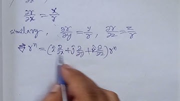 r=xi+yj+zk, find ∇r^n or Prove that ∇r^n.Find gradient of r^n. Find grad r^n.