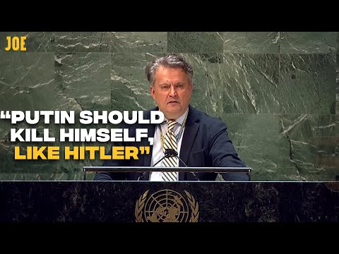 Ukraine's Ambassador To The Un Says Putin Should Kill Himself Like Hitler