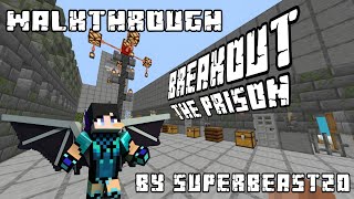 BREAKOUT: THE PRISON Official Full Walkthrough | Minecraft Bedrock/PE Prison Escape Maps. screenshot 2