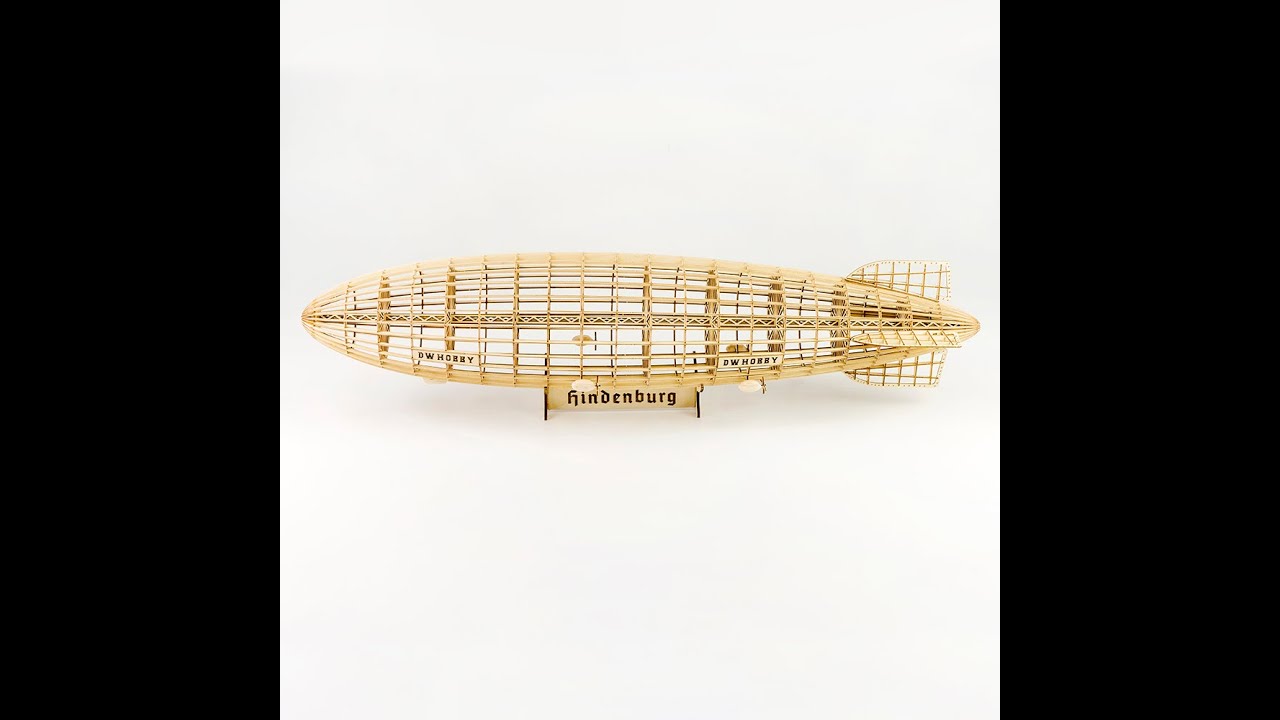 VS3 1:408 HINDENBURG(Zeppelin) Static Model