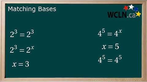 WCLN - MATH - Matching Bases
