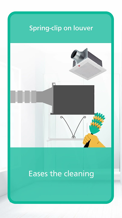 KDK Ceiling Mount Ventilating Fan – Easy Installation