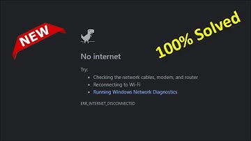 How To Fix Google Chrome - No Internet - Error - Windows 11 / 10 / 8 / 7 - 2022