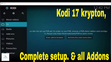 Kodi 17 krypton ~~ Complete set up of Kodi 17. The new Kodi update, ~~Free movies.