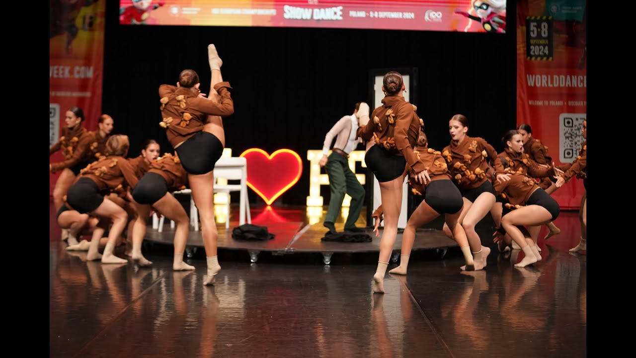 SLOVENIAN NATIONAL TEAM , Junior Formations Final, IDO SHOW DANCE- Grodzisk Mazowiecki