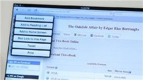 iPad Tips : How to Share Books Using the iPad or iPhone Kindle App